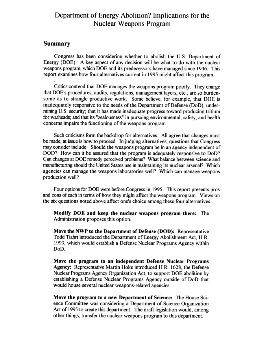 [19950929]95-1020F_能源部废除？对核武器计划的影响.pdf_第2页