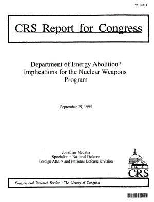 [19950929]95-1020F_能源部废除？对核武器计划的影响.pdf