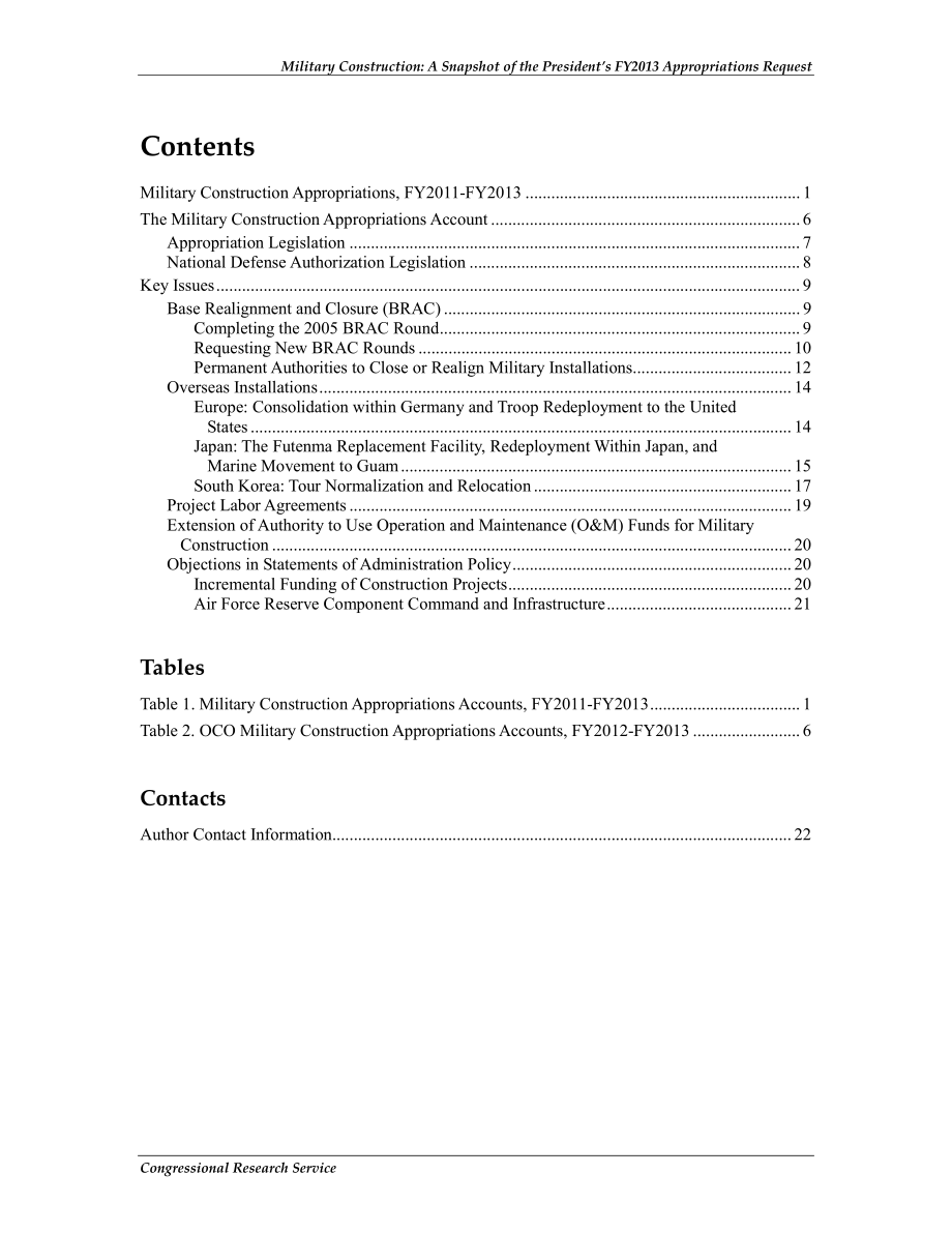 [20120622]R42376_军事建设：总统2013财年拨款请求概览.pdf_第3页