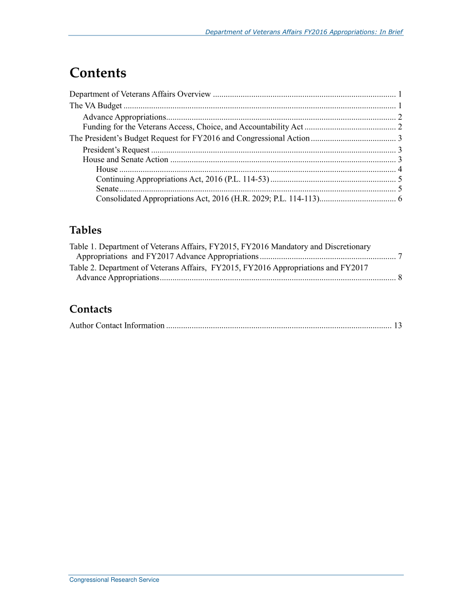 [20160224]R44241_退伍军人事务部2016财年拨款：简言之.pdf_第2页