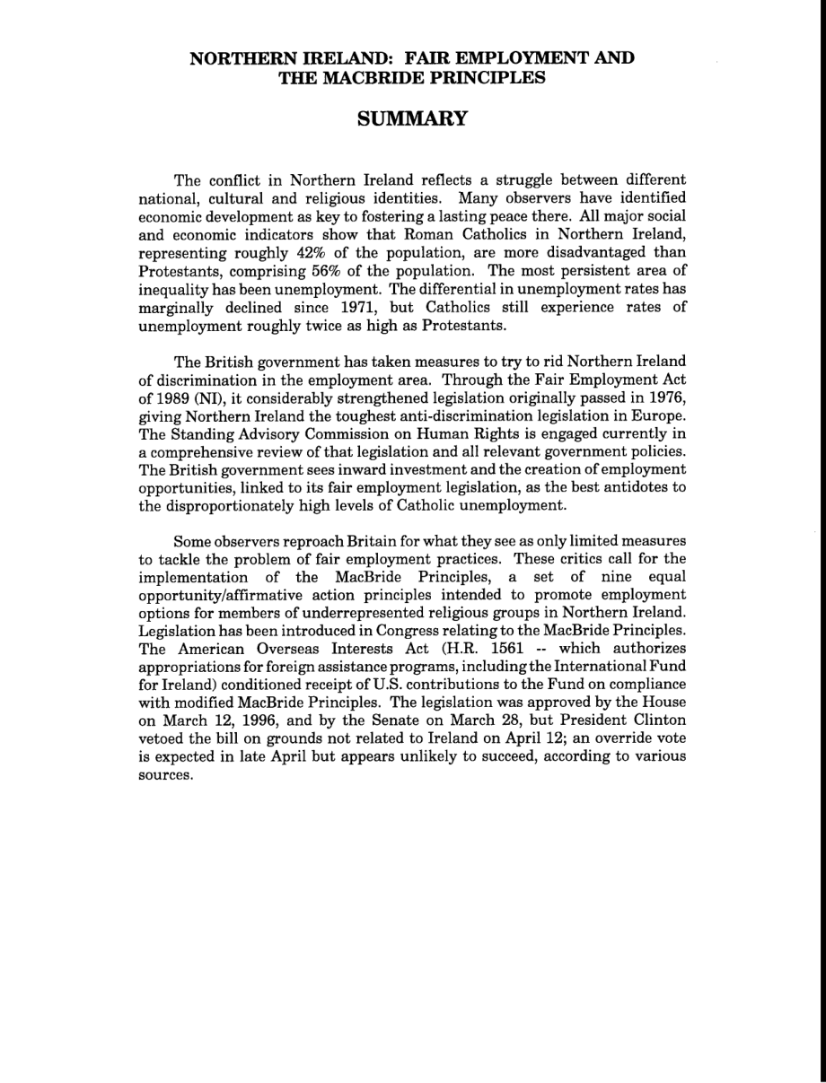 [19960418]96-354_北爱尔兰：公平就业和麦克布莱德原则.pdf_第2页