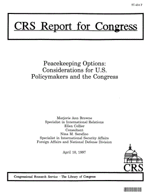 [19970410]97-454_维和选项：美国决策者和国会的考虑.pdf