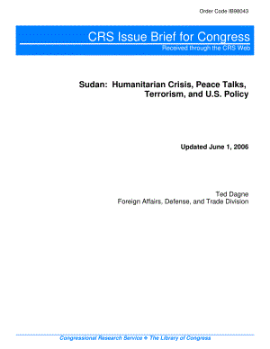[20060601]IB98043_苏丹：人道主义危机、和平谈判、恐怖主义和美国政策.pdf