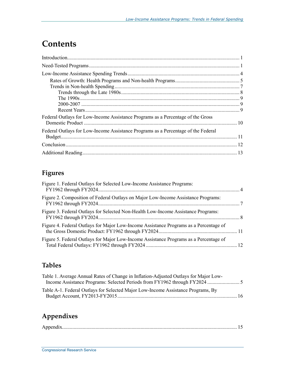 [20140507]R41823_低收入援助计划：联邦支出趋势.pdf_第3页
