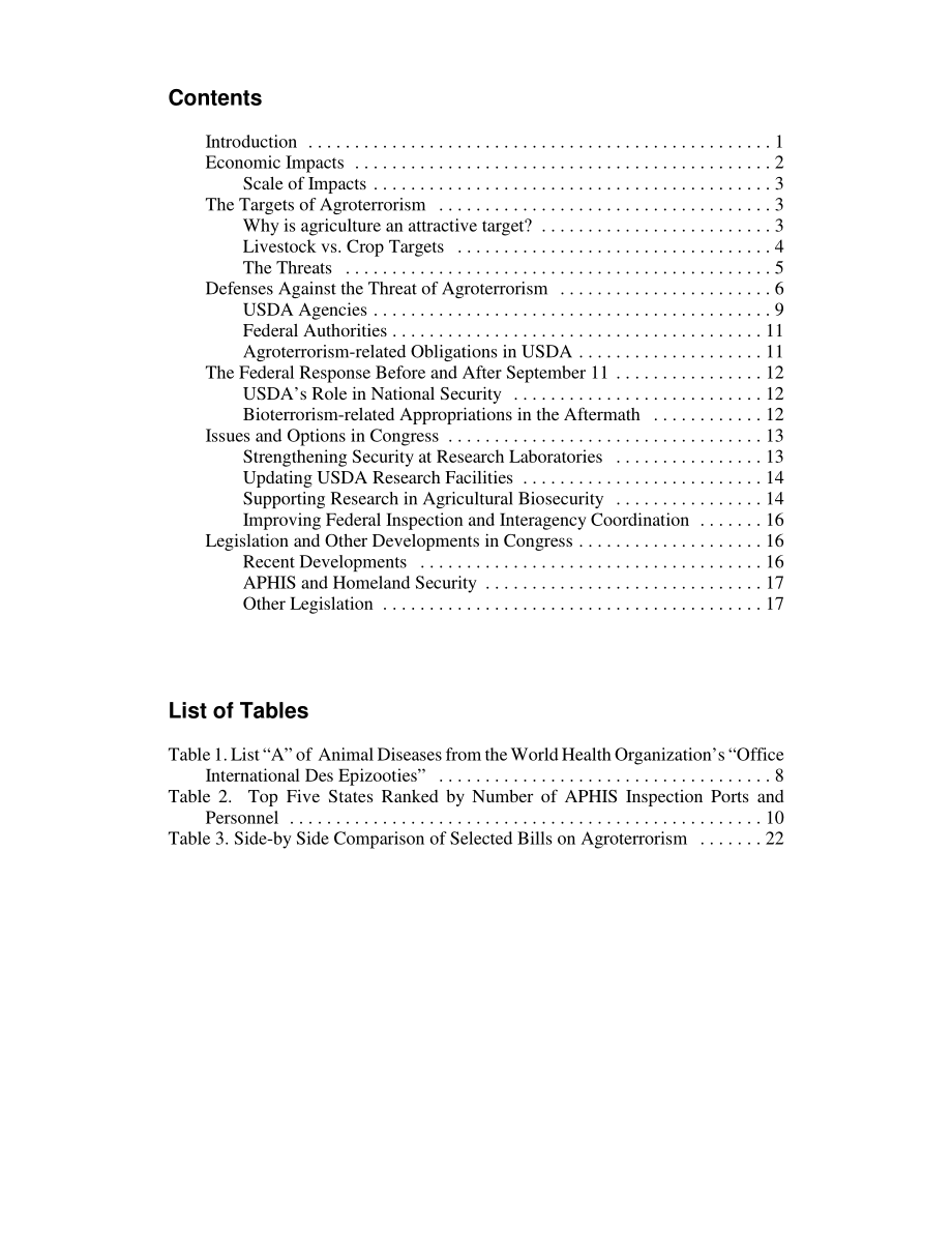 [20020717]RL31217_农业恐怖主义：国会中的选项.pdf_第3页