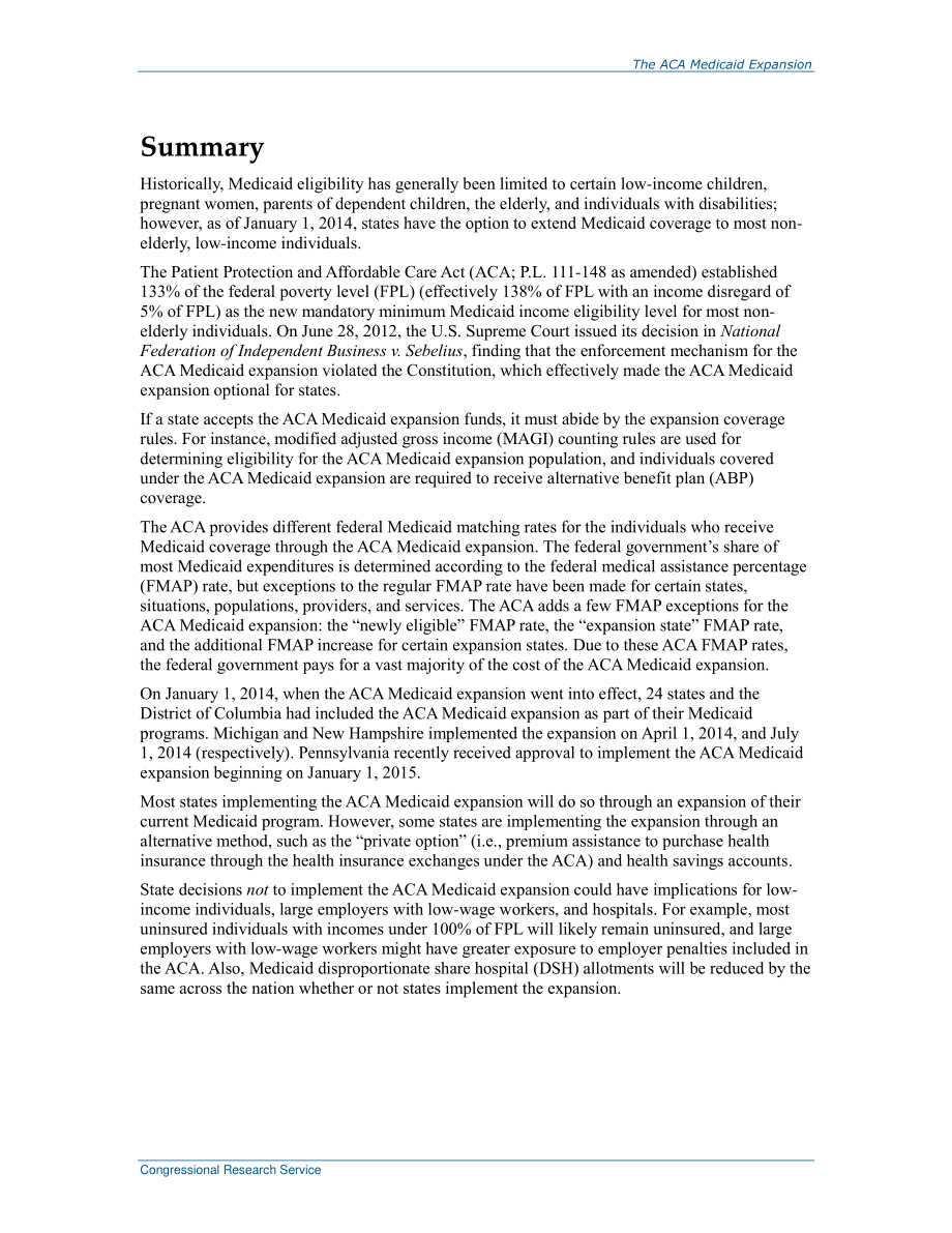 [20141230]R43564_ACA医疗补助扩展.pdf_第2页