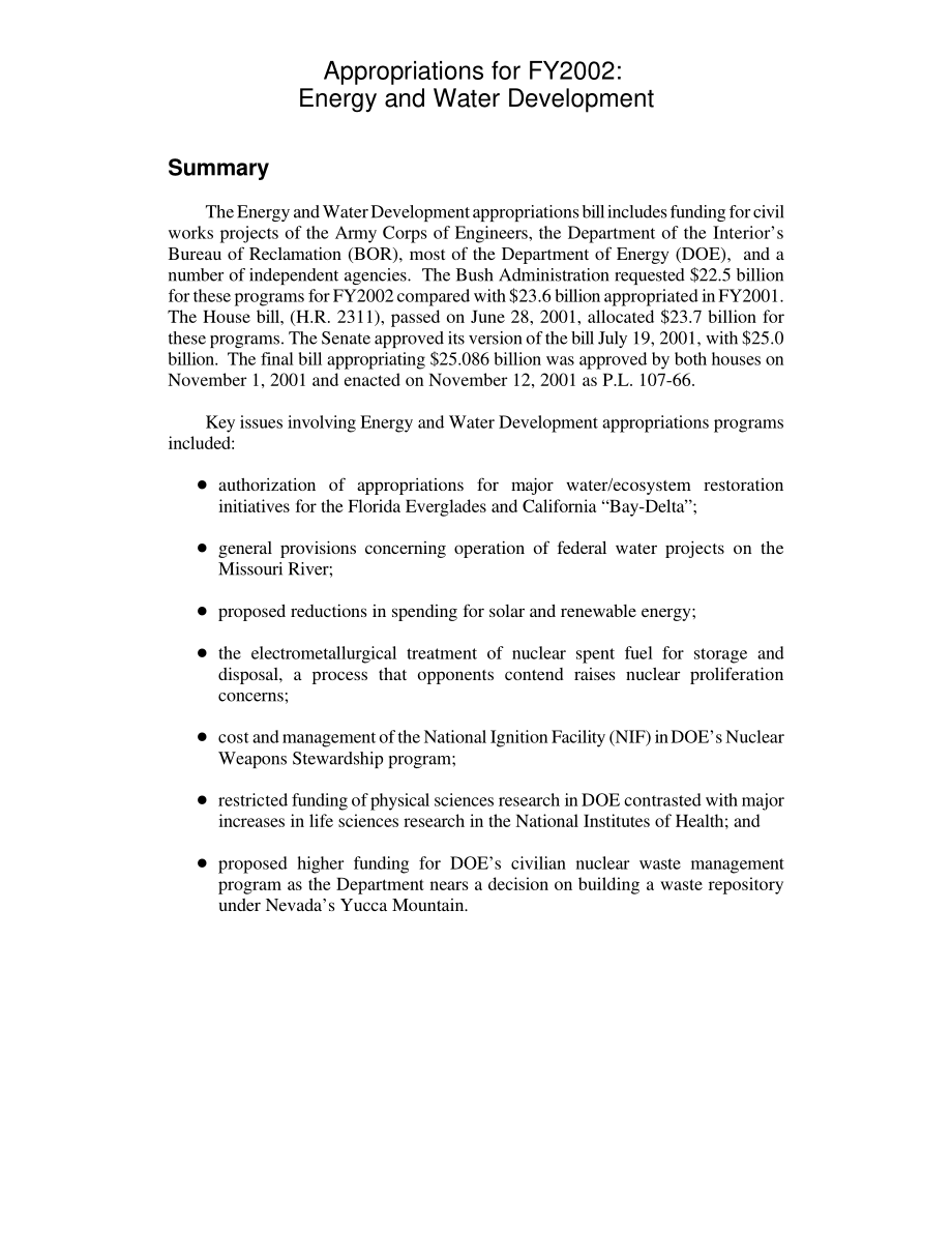 [20020205]RL31007_2002财年拨款：能源和水资源开发.pdf_第3页