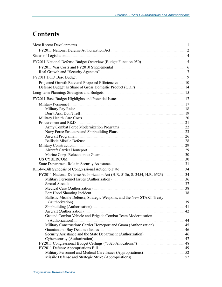 [20110517]R41254_辩护：2011财年授权和拨款.pdf_第3页