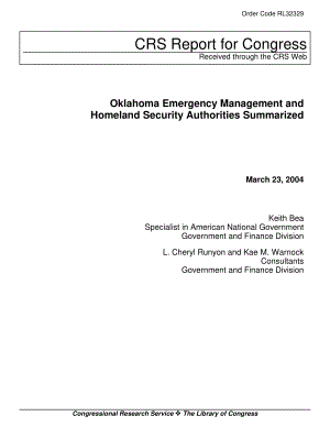 [20040323]RL32329_俄克拉荷马州应急管理和国土安全部门总结.pdf