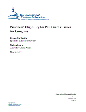 [20190520]R45737_囚犯获得Pell补助金的资格：国会议题.pdf