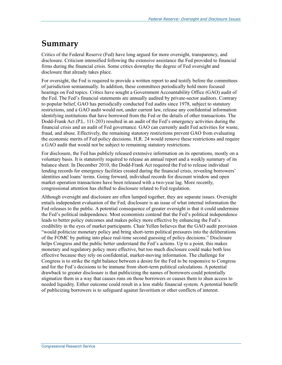 [20170327]R42079_美联储：监督和披露问题.pdf_第2页
