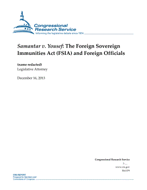 [20131216]R41379_Samantar诉Yousef案：《外国主权豁免法》（FSIA）和外国官员.pdf