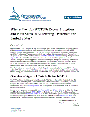 [20211007]LSB10646_WOTUS的下一步计划：重新定义“美国水域”的近期诉讼和下一步行动.pdf