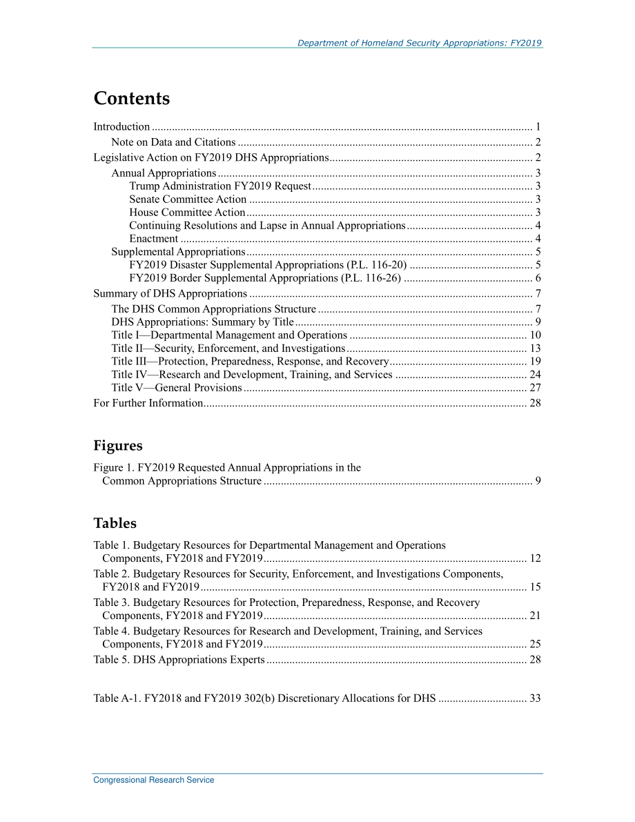 [20190807]R45268_国土安全部拨款：2019财年.pdf_第3页