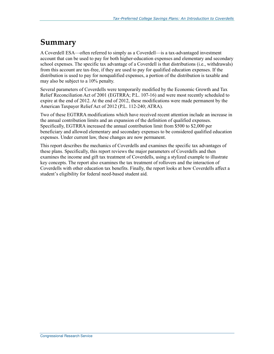 [20180313]R42809_税收优惠大学储蓄计划：Coverdells简介.pdf_第2页