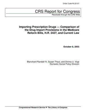 [20031008]RL32107_进口处方药-比较医疗保险改革法案中的药品进口规定H.R.2427和现行法律.pdf
