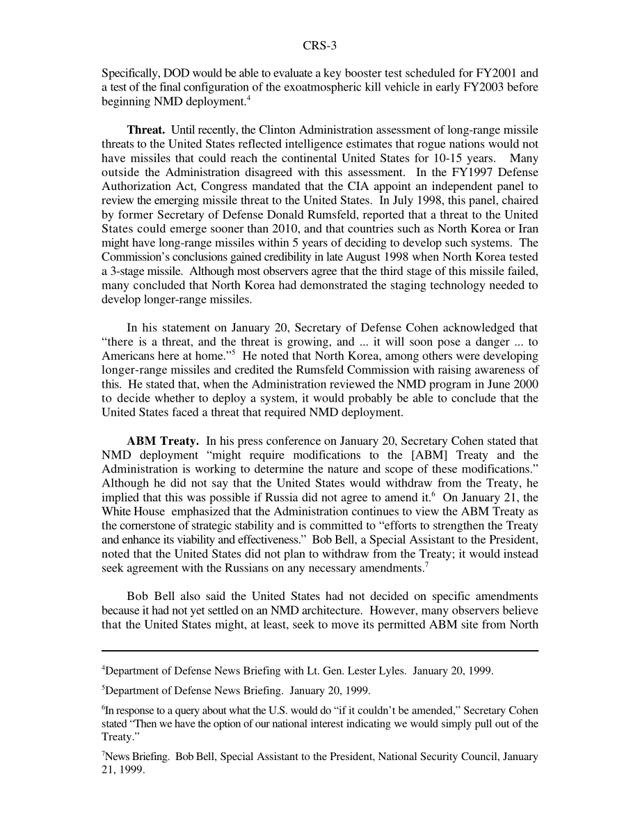 [19990319]RS20062_国家导弹防御系统和反导条约：近期事件概述.pdf_第3页