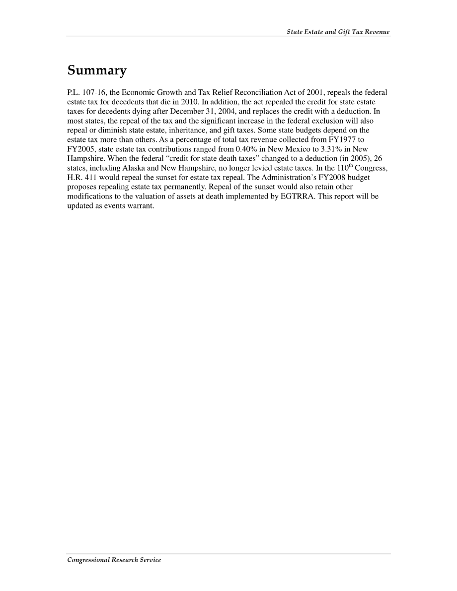 [20070313]RS20853_国家遗产和赠与税收入.pdf_第2页