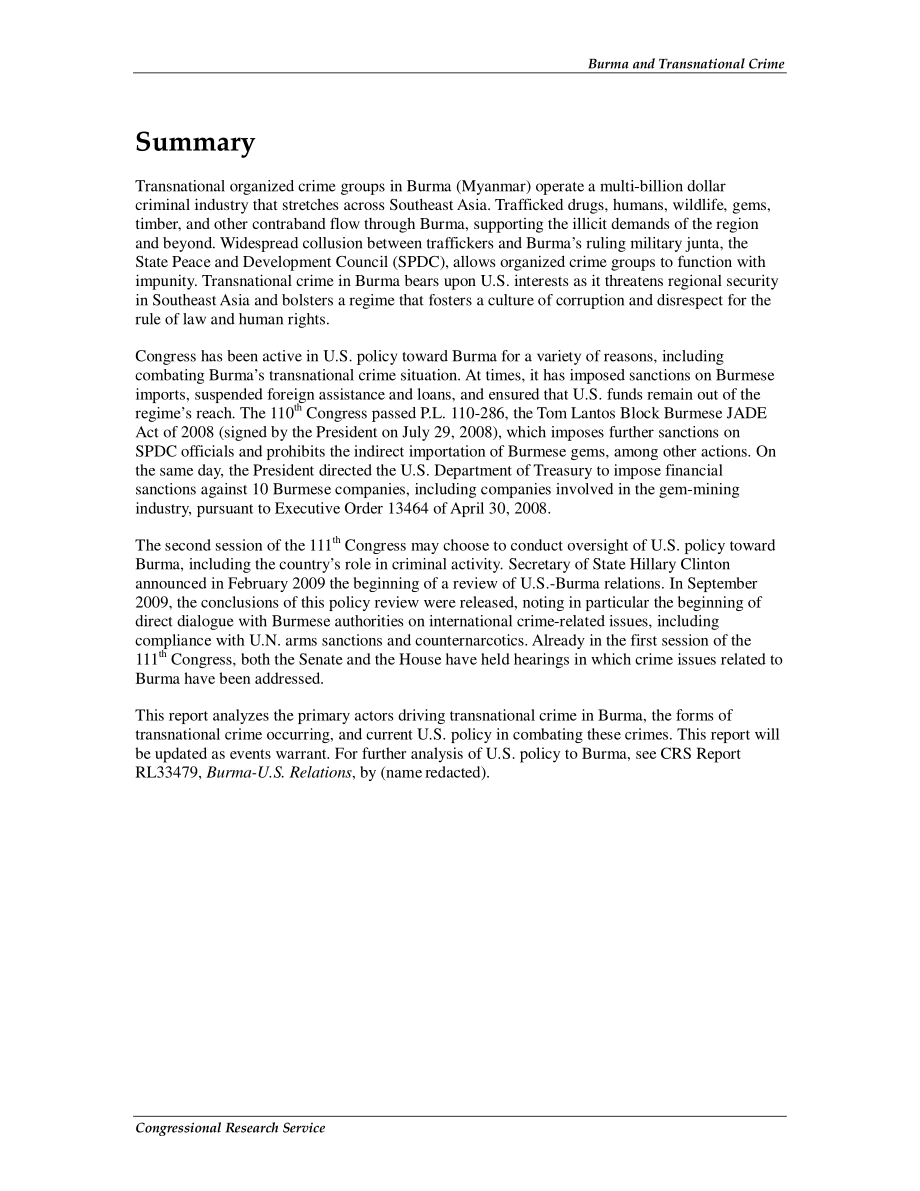 [20100121]RL34225_缅甸与跨国犯罪.pdf_第2页
