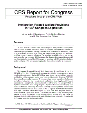 [19981106]97-400_第105届国会立法中与移民相关的福利规定.pdf