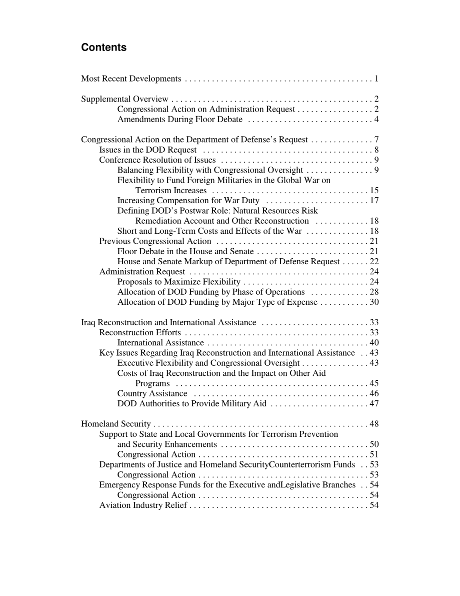 [20030505]RL31829_2003财年追加拨款：伊拉克冲突、阿富汗、全球反恐战争和国土安全.pdf_第3页
