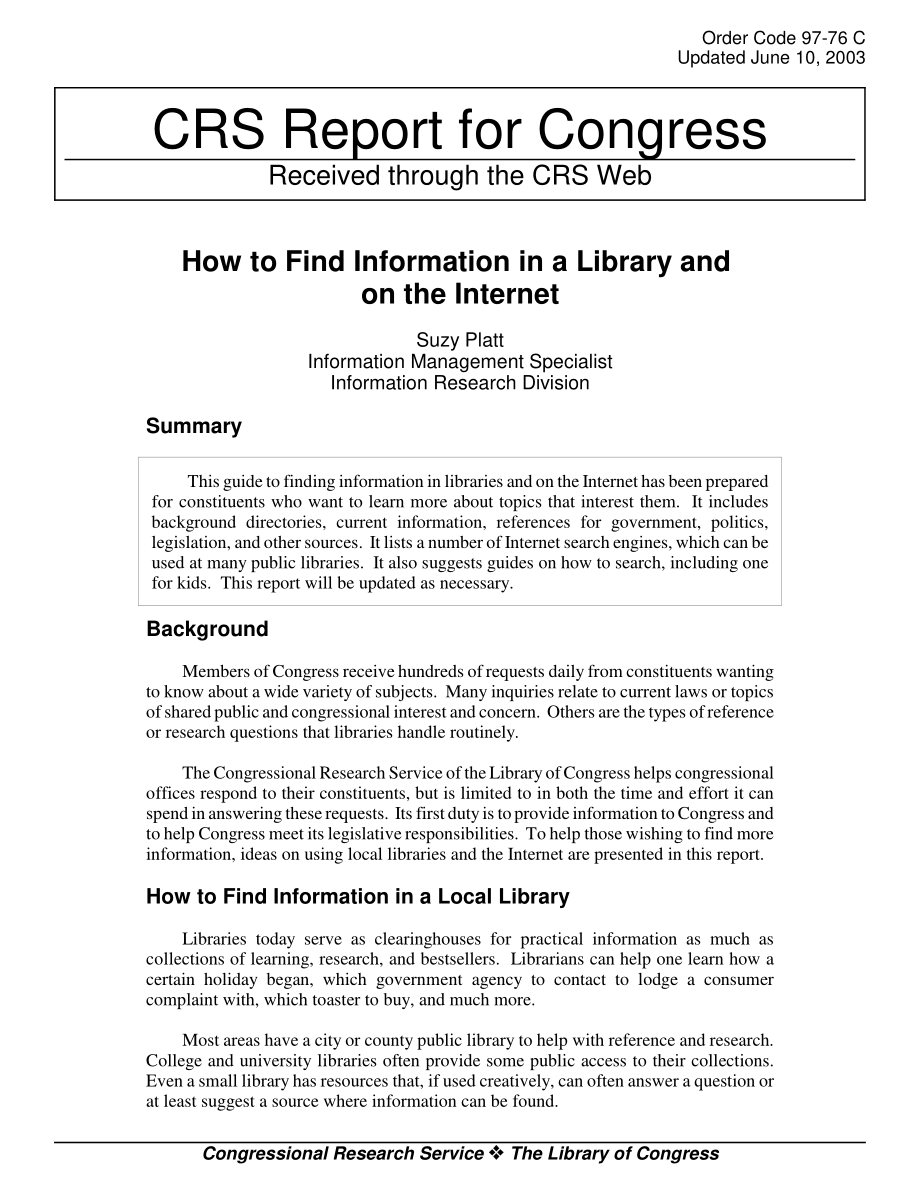 [20030610]97-76C_如何在图书馆和互联网上查找信息.pdf_第1页