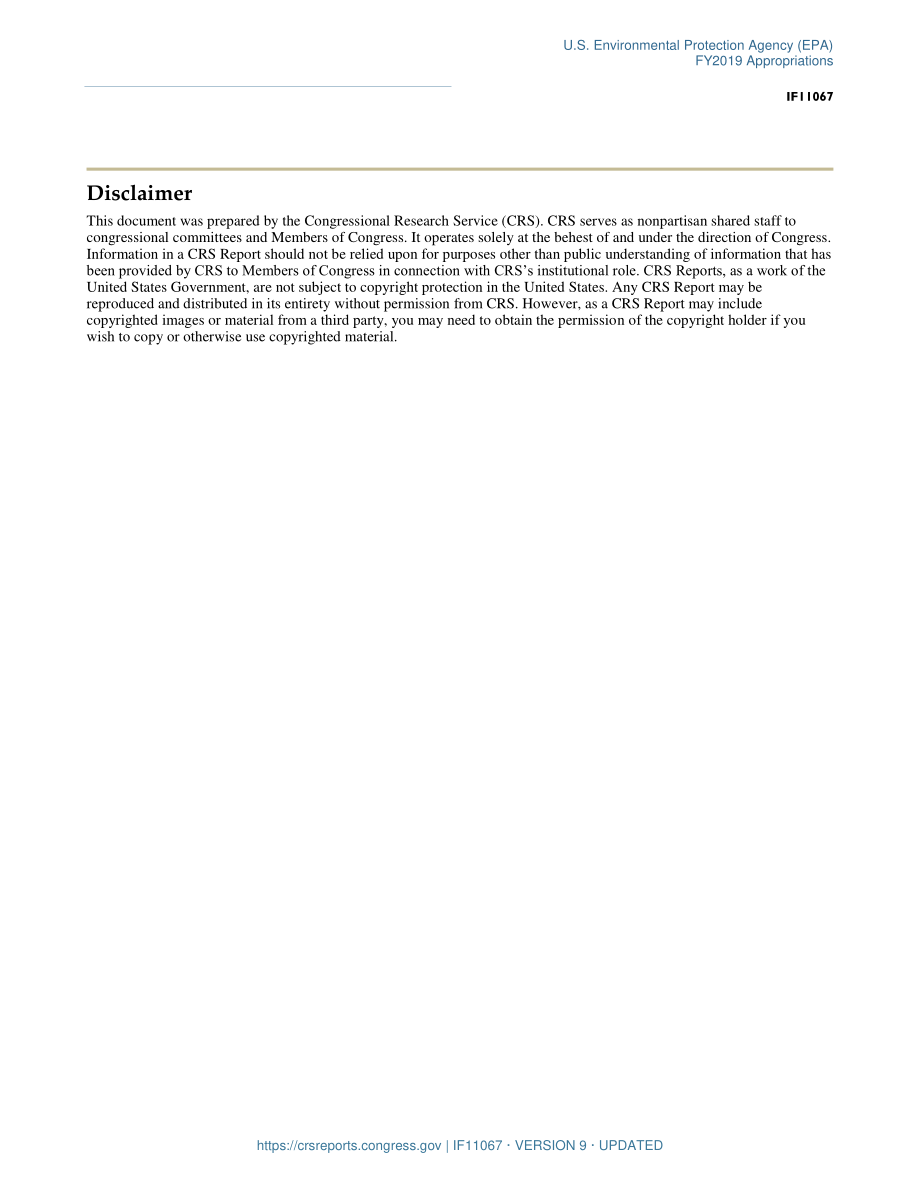 [20190909]IF11067_美国环境保护局（EPA）2019财年拨款.pdf_第3页