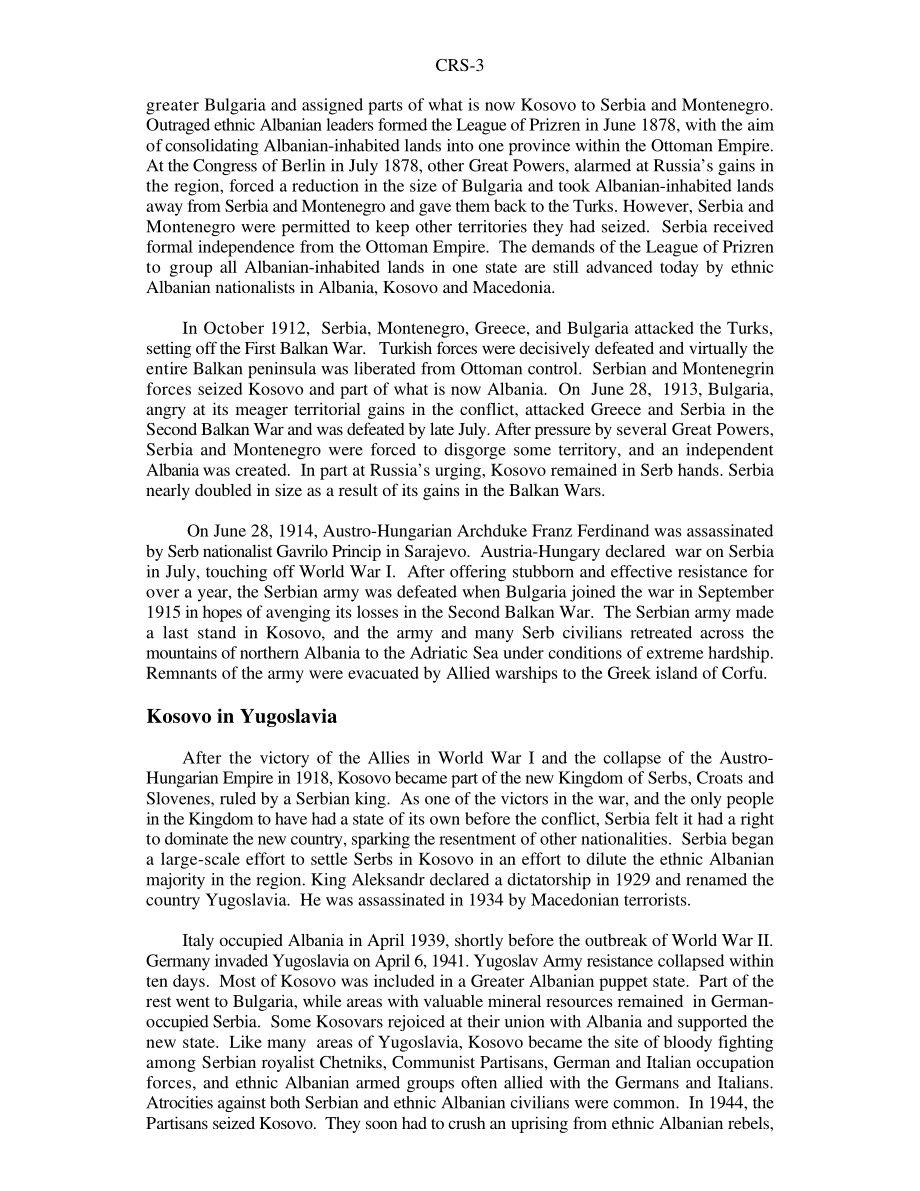 [19990603]RS20213_科索沃：当前冲突的历史背景.pdf_第3页
