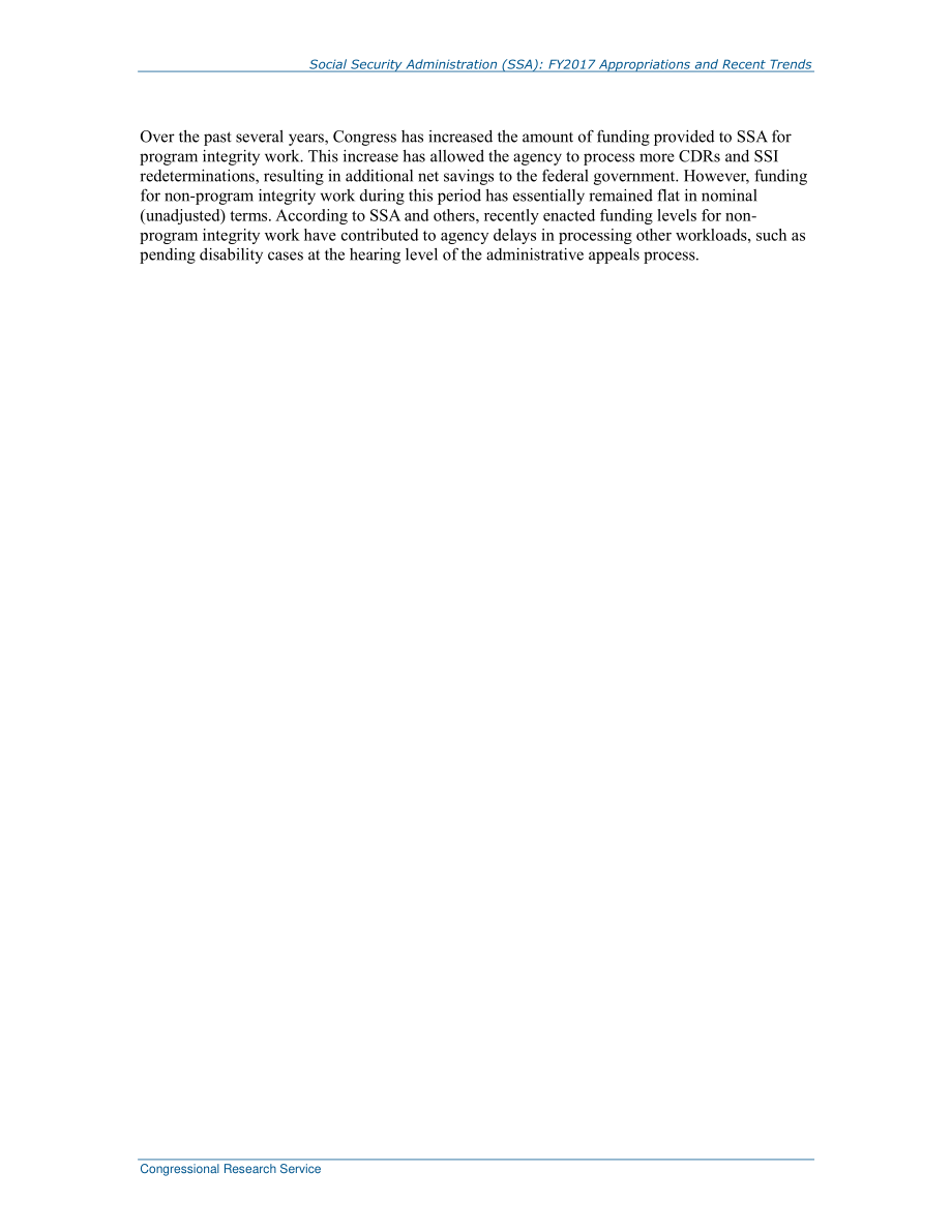 [20170614]R44645_社会保障管理局（SSA）：2017财年拨款和近期趋势.pdf_第3页