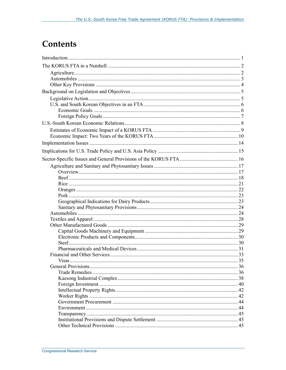 [20140916]RL34330_美韩自由贸易协定（KORUS FTA）：规定和实施.pdf_第3页