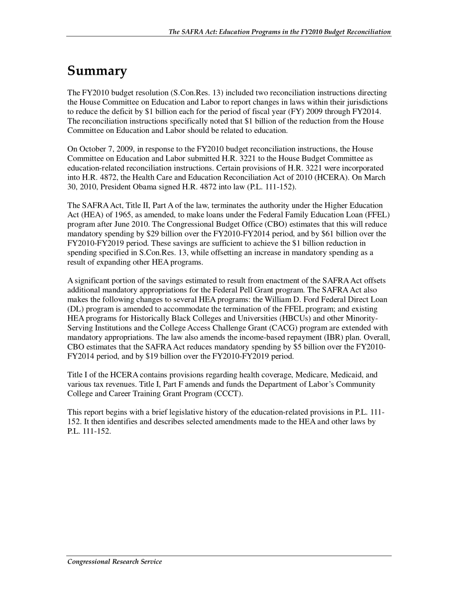 [20100414]R41127_萨夫拉法案：2010财年预算调整中的教育计划 .pdf_第2页