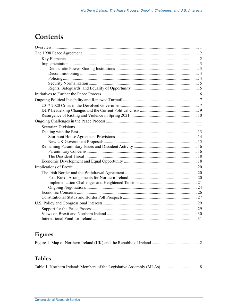 [20220310]R46259_北爱尔兰：和平进程、持续挑战和美国利益.pdf_第3页