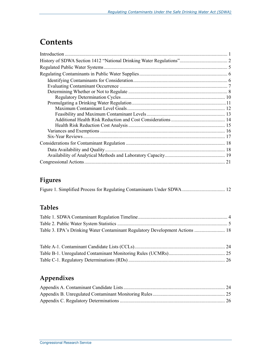 [20220105]R46652_根据《安全饮用水法案》（SDWA）管理污染物.pdf_第3页