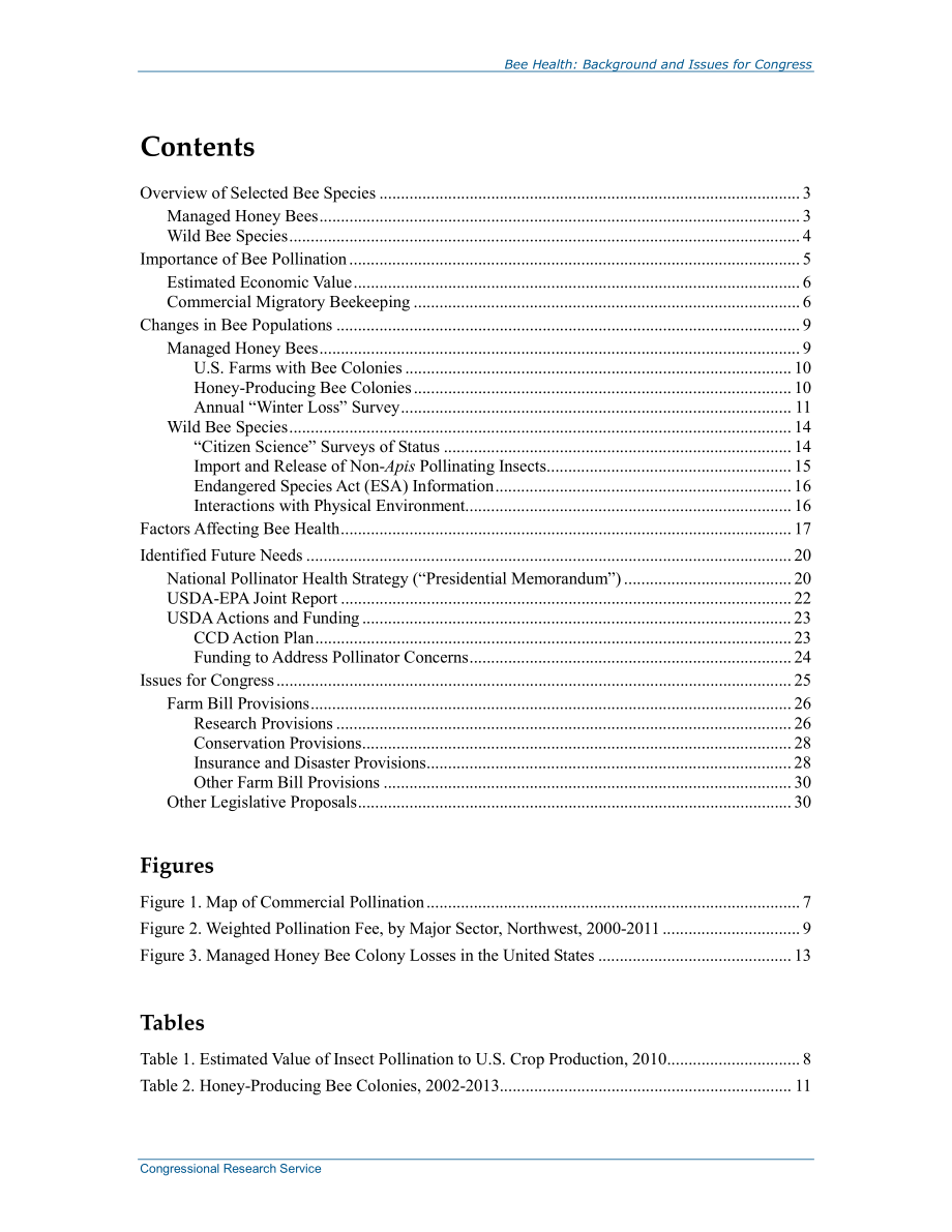 [20150120]R43191_蜜蜂健康：国会背景和议题.pdf_第3页