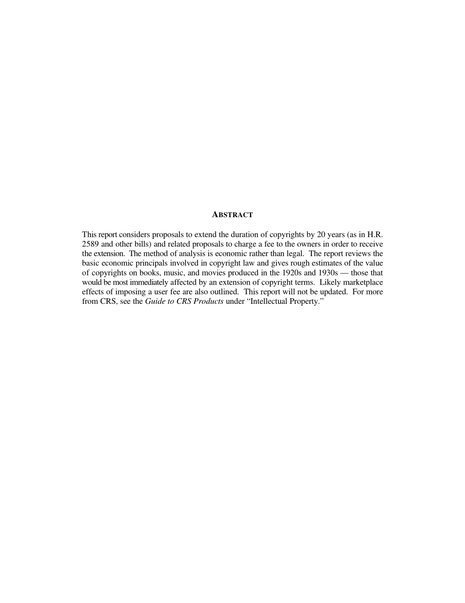 [19980511]98-144E_版权期限延长：估计经济价值.pdf_第2页