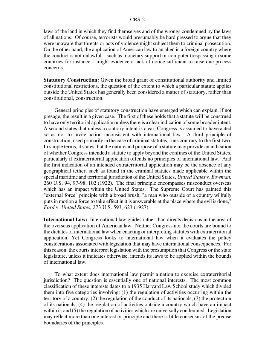 [20011003]RS21034_国外恐怖主义：快速查看适用的联邦和州法律.pdf_第2页