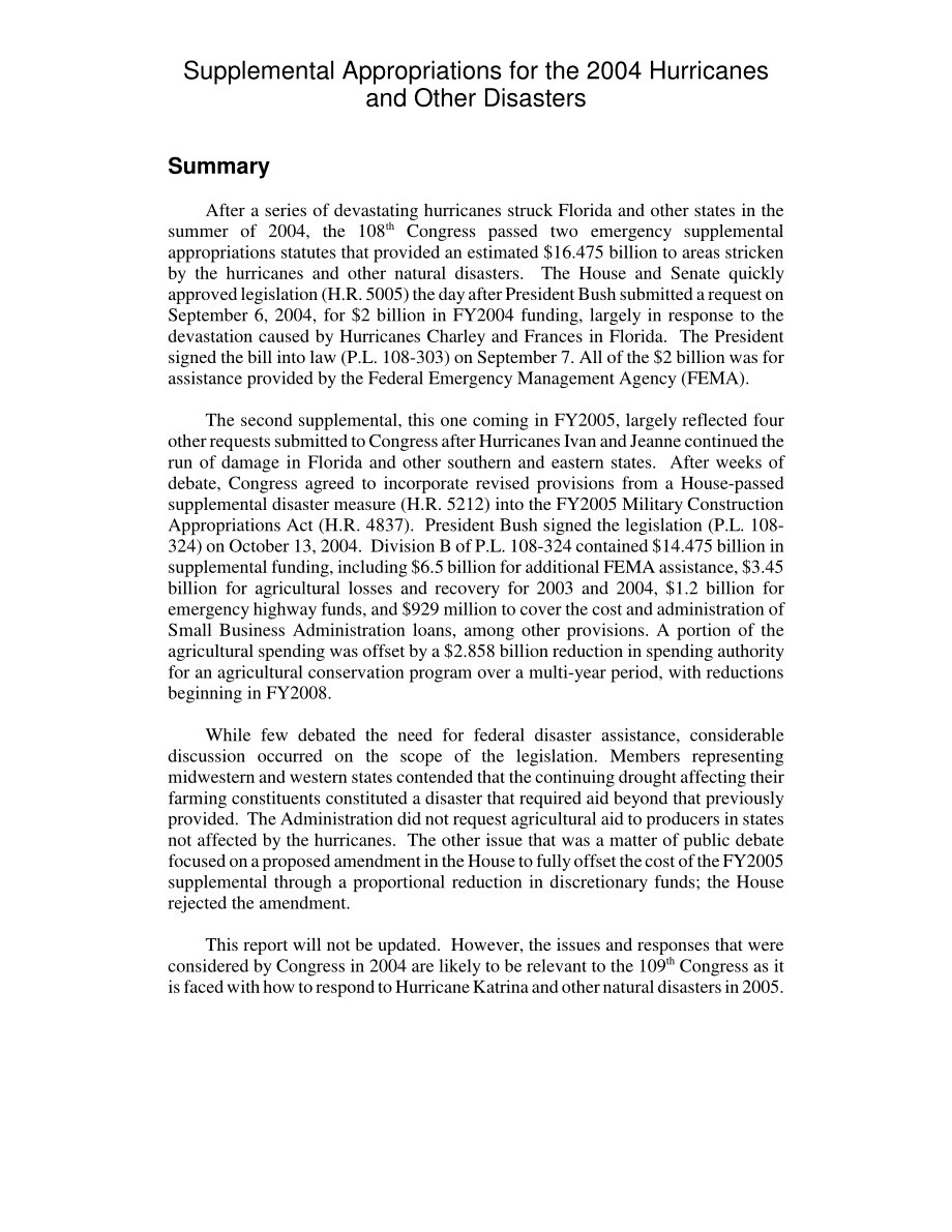 [20050901]RL32581_2004年飓风和其他灾害的追加拨款.pdf_第2页