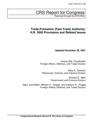 [20011128]RL31196_贸易促进（快速通道）机构：H、 R3005规定和相关问题.pdf