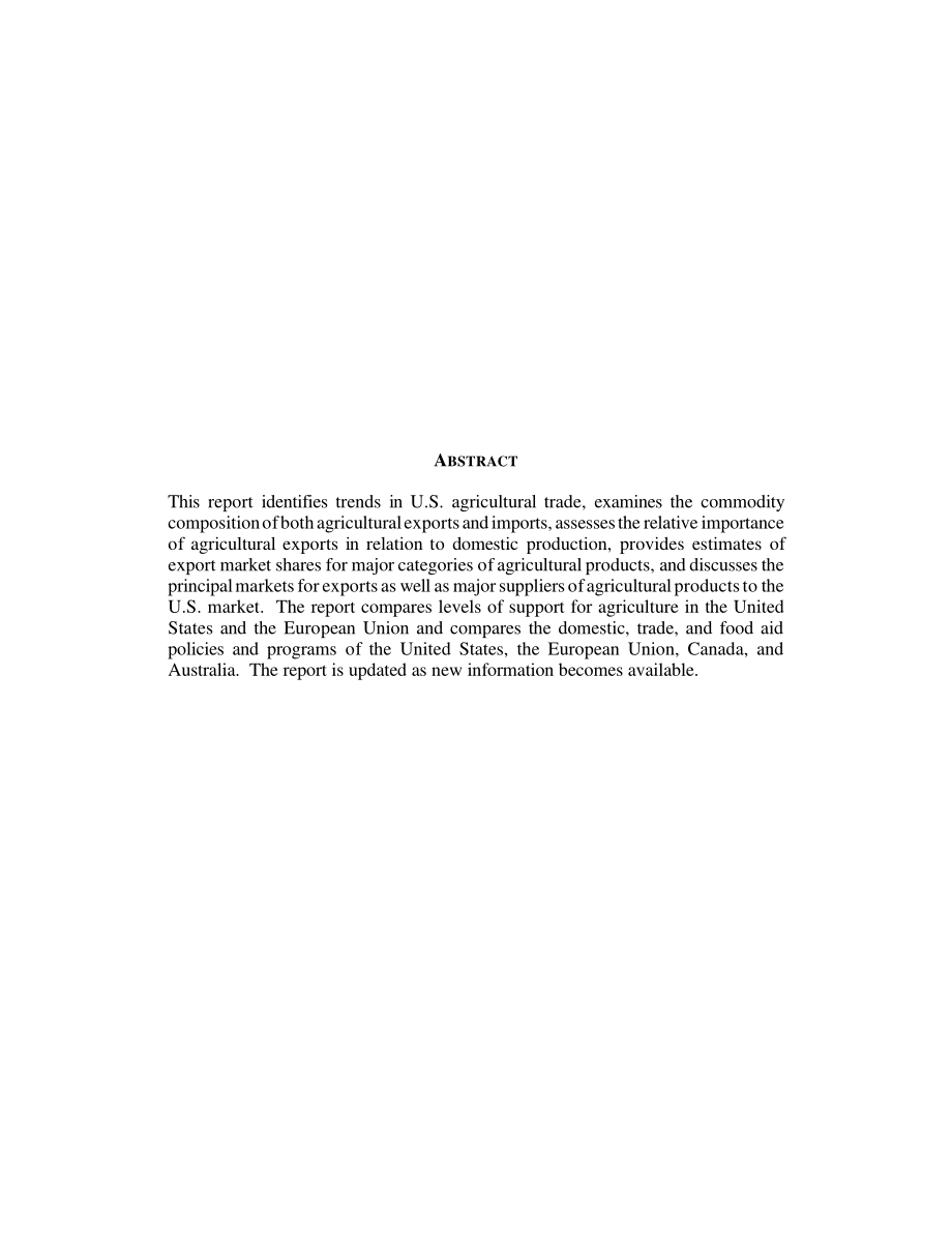 [20001024]98-253ENR_美国农业贸易：趋势、构成、方向和政策.pdf_第2页