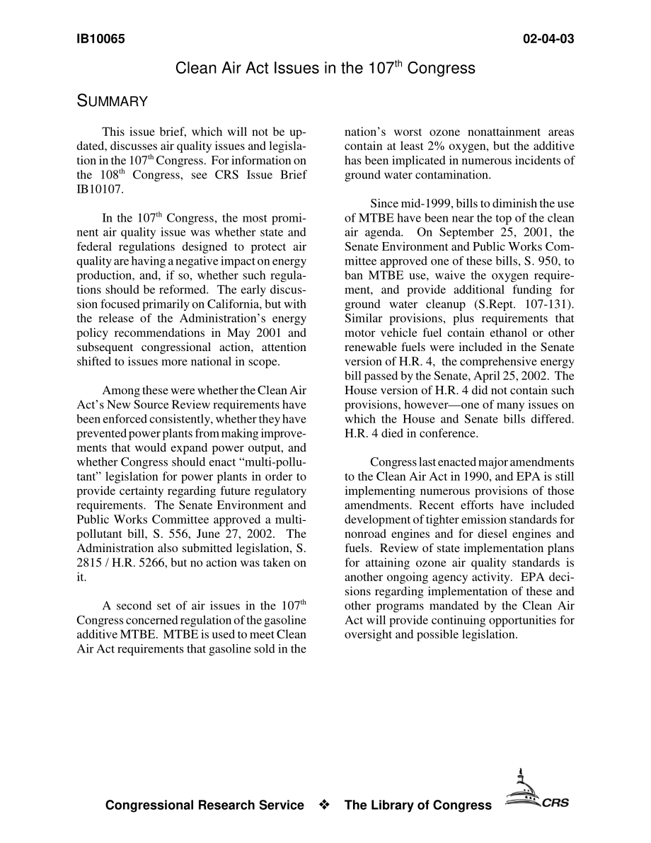 [20030204]IB10065_《清洁空气法》在第107届国会的议题.pdf_第3页