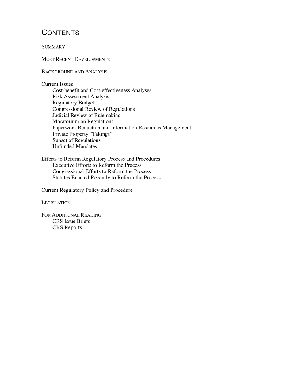 [20010522]IB95035_联邦监管改革：概述.pdf_第2页