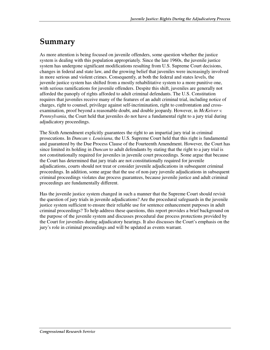 [20070416]RL33966_少年司法：审判过程中的权利.pdf_第2页