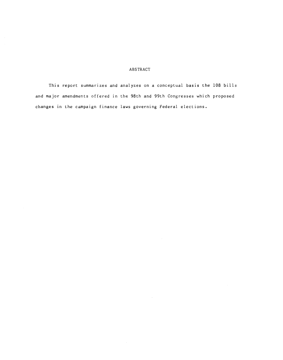 [19870105]87-1GOV_竞选资金改革：第九十八届、九十九届国会立法提案综述与分析.pdf_第3页