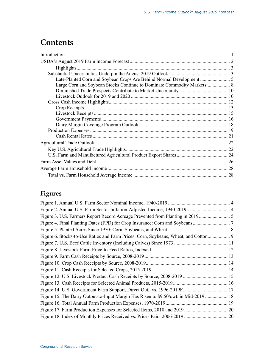 [20190919]R45924_美国农业收入展望：2019年8月预测.pdf_第3页