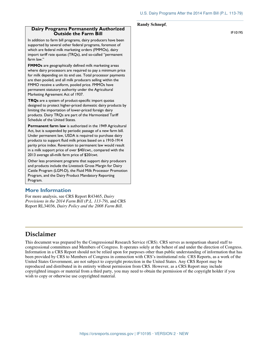 [20141030]IF10195_2014年农业法案之后的美国乳制品项目（P.L113-79).pdf_第3页