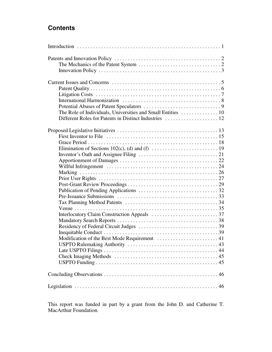 [20080221]RL33996_第110届国会专利改革：创新问题.pdf_第3页