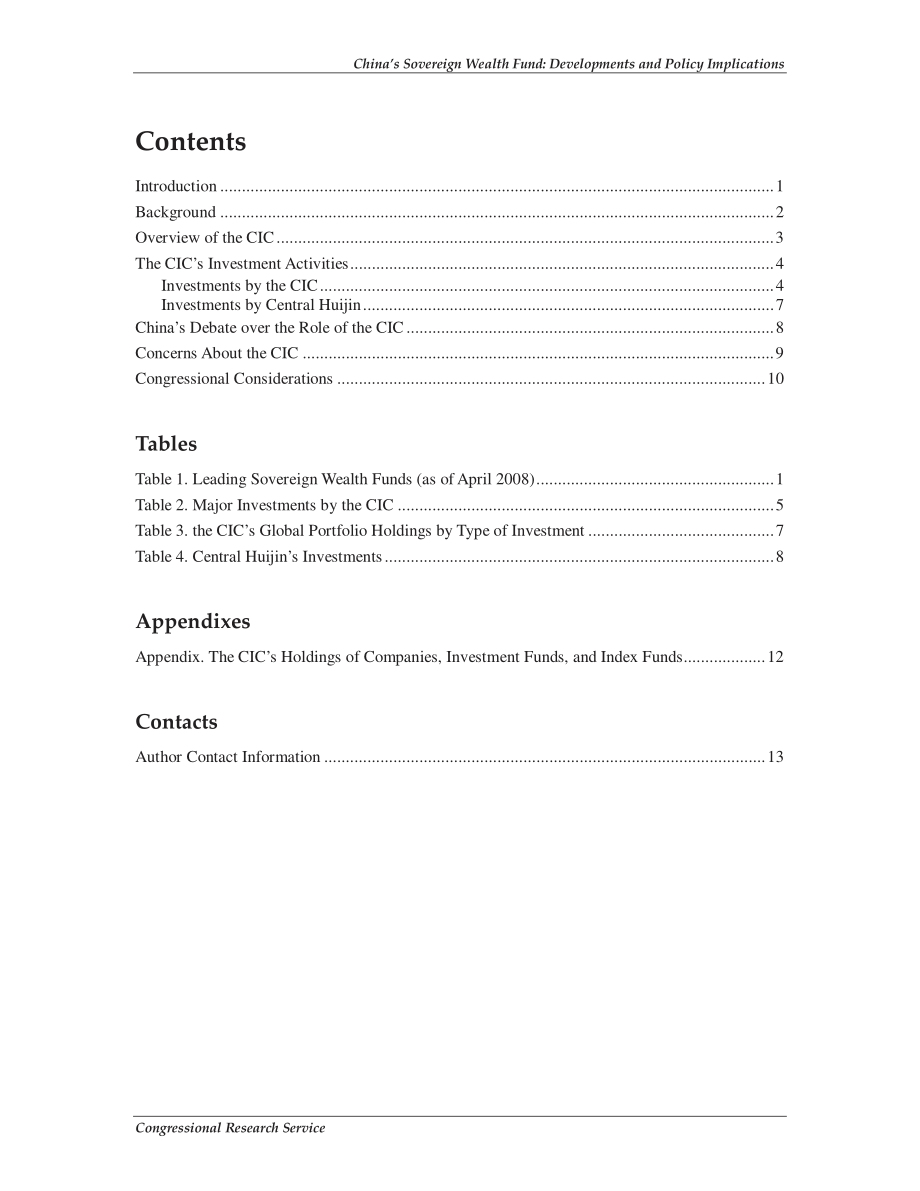 [20100923]R41441_中国主权财富基金：事态发展和政策影响.pdf_第3页
