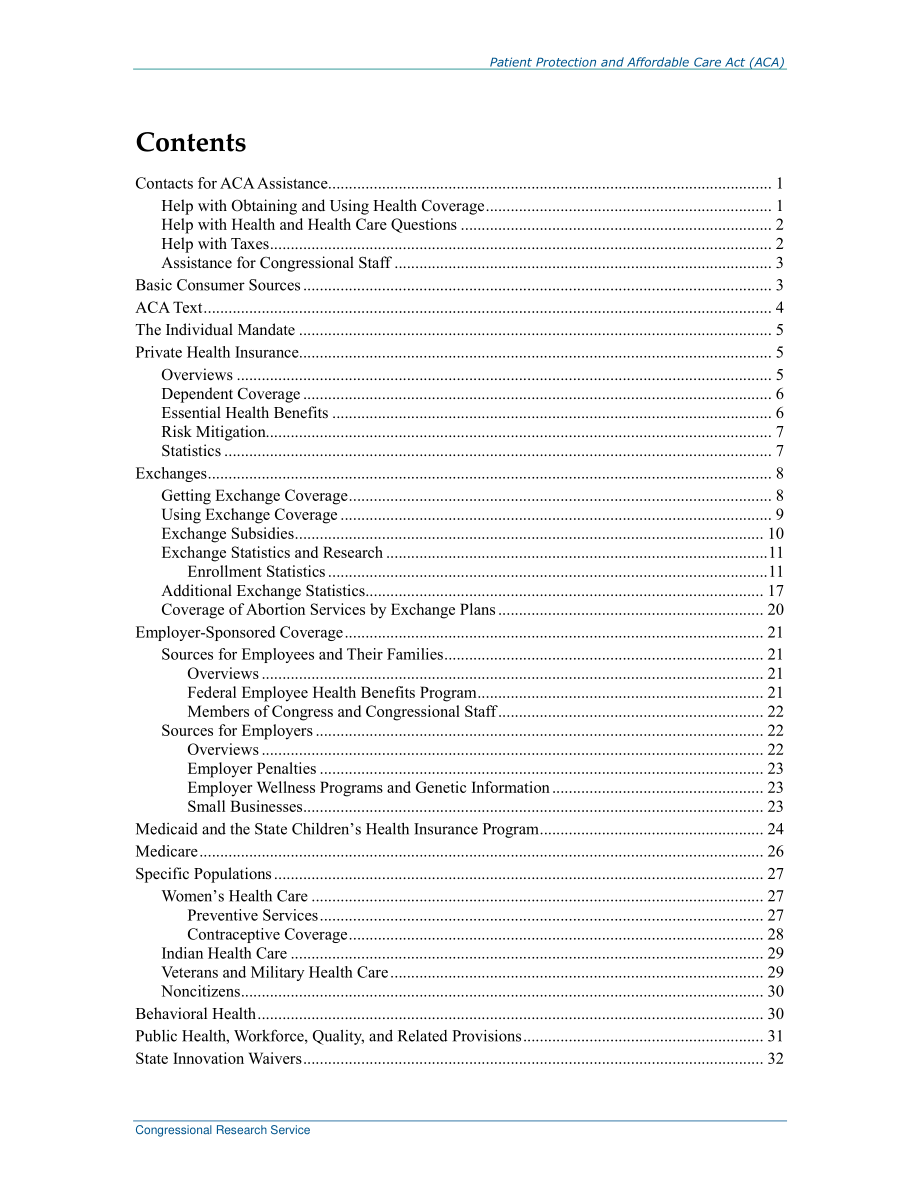 [20200505]R43215_《患者保护和平价医疗法案》（ACA）：常见问题资源.pdf_第3页