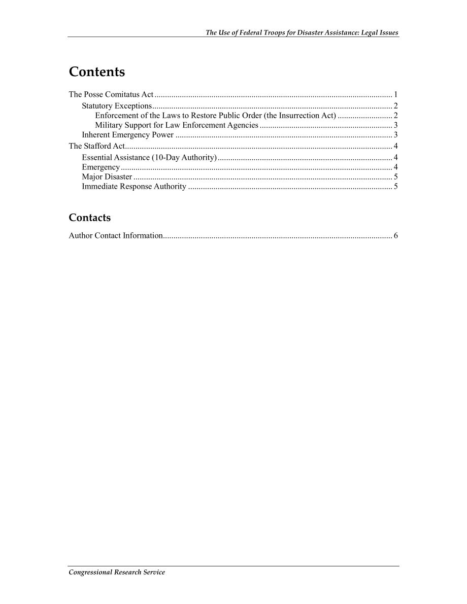[20121105]RS22266_使用联邦军队进行灾难援助：法律问题.pdf_第3页