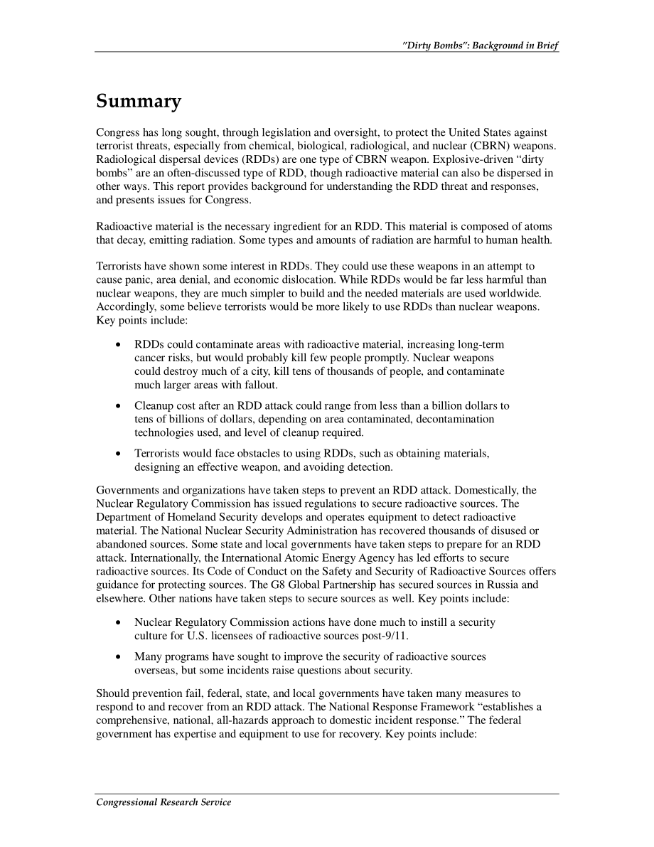 [20110624]R41891_“脏弹”：背景简介.pdf_第2页